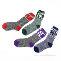 Custom Men's Fleece Thermal Socks